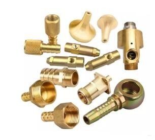 Commande numérique par ordinateur adaptée aux besoins du client Shell Parts Polishing Surface Processing de placage à l'or d'en cuivre/