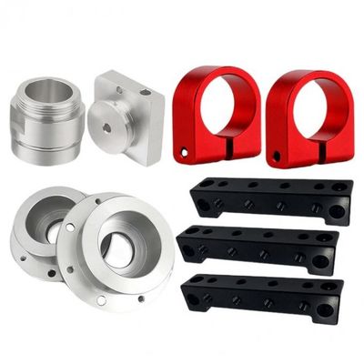 Pièces en aluminium de usinage de la commande numérique par ordinateur Al6063 anodisant des pièces de moulin de commande numérique par ordinateur