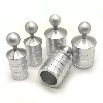 Précision de fraisage en aluminium adaptée aux besoins du client d'acier inoxydable de pièces de commande numérique par ordinateur