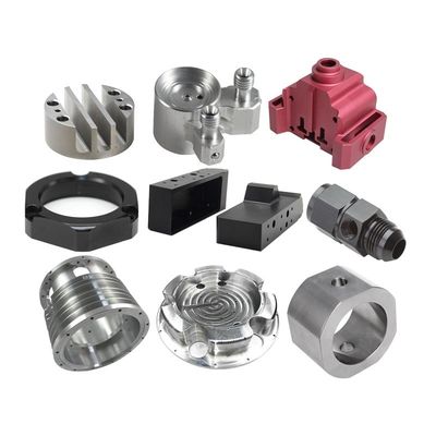 Service de fraisage en aluminium de sablage de galvanoplastie argenté de pièces de fraisage de commande numérique par ordinateur