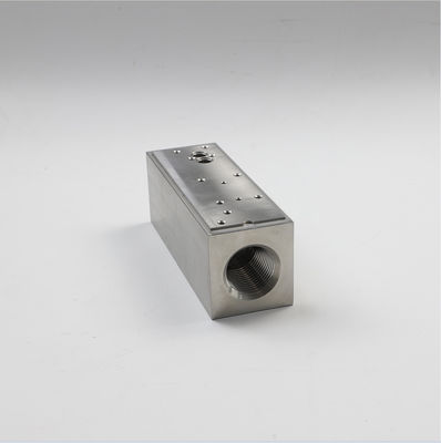 Soufflage de sable de fraisage en aluminium précis d'oxydation anodique de pièces de commande numérique par ordinateur