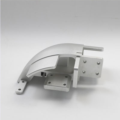 Soufflage de sable de fraisage en aluminium précis d'oxydation anodique de pièces de commande numérique par ordinateur