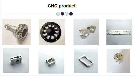 Métal de commande numérique par ordinateur de précision emboutissant en aluminium de pièces anodisé adapté aux besoins du client