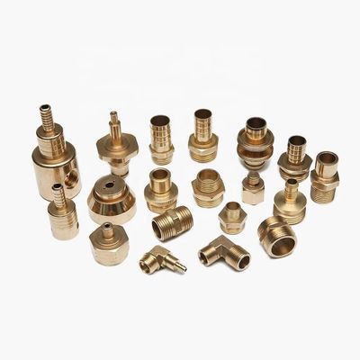 Boîte en bois Package pièces tournantes CNC 100% inspection avant expédition Matériau en aluminium