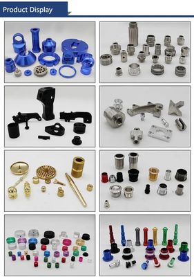 Pièces en aluminium universelles de commande numérique par ordinateur polissant les pièces en aluminium faites sur commande