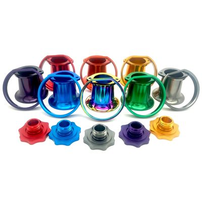 Les pièces en aluminium de commande numérique par ordinateur d'OEM/ODM ont anodisé le service de rotation de fraisage de commande numérique par ordinateur