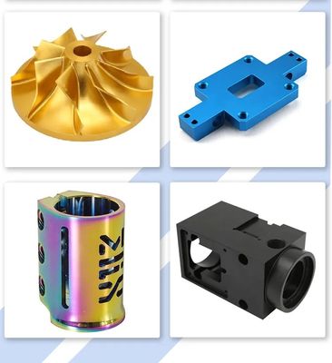 Pièces en aluminium de fraisage de usinage de prototype rapide durable de commande numérique par ordinateur