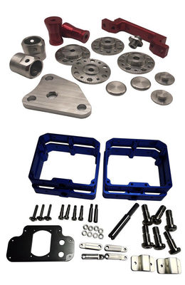 Services en aluminium de commande numérique par ordinateur de dureté avec le sablage de galvanoplastie