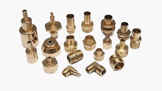 Coutume en laiton de usinage durable de pièces de commande numérique par ordinateur universelle pour industriel