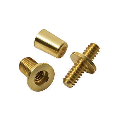Coutume en laiton de usinage durable de pièces de commande numérique par ordinateur universelle pour industriel