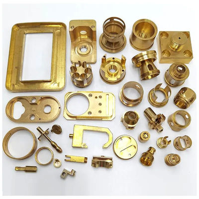 Coutume en laiton de usinage durable de pièces de commande numérique par ordinateur universelle pour industriel
