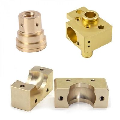 Coutume en laiton de usinage durable de pièces de commande numérique par ordinateur universelle pour industriel